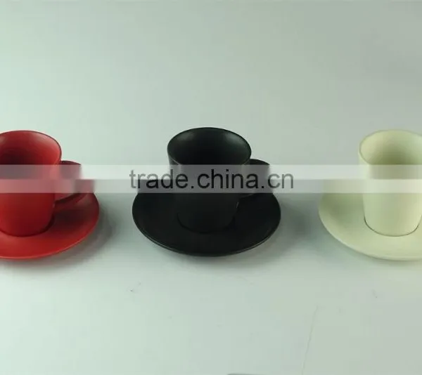 Wholesale Coffee Cup With Saucer Set in Gift Box in Stock,6pcs per Set With Three Color photo-4