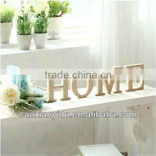 Wooden Alphabet Letters DIY Manual Process Letters Laser Cutting Letters Can Be Customized photo-6