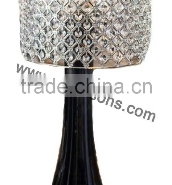 2015 Excellent Crystal Beaded Votive Candle Stand photo-3