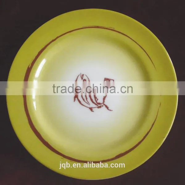 Food Grade Round Shape 100% Melamine Serving Plate /Plastic Bowl photo-6