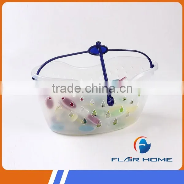 OEM Available Easy Carry Soft Plastic Storage Basket photo-3