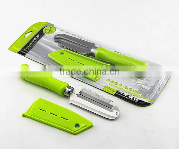 Hot Sale Best Quality Stainless Steel Vegetable Peeler With Cover PD-054 photo-2