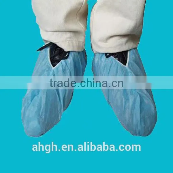 Non Skid Shoe Cover,PP Disposable Shoe Cover,Disposable Anti-skid Nonwoven Shoe Cover photo-4