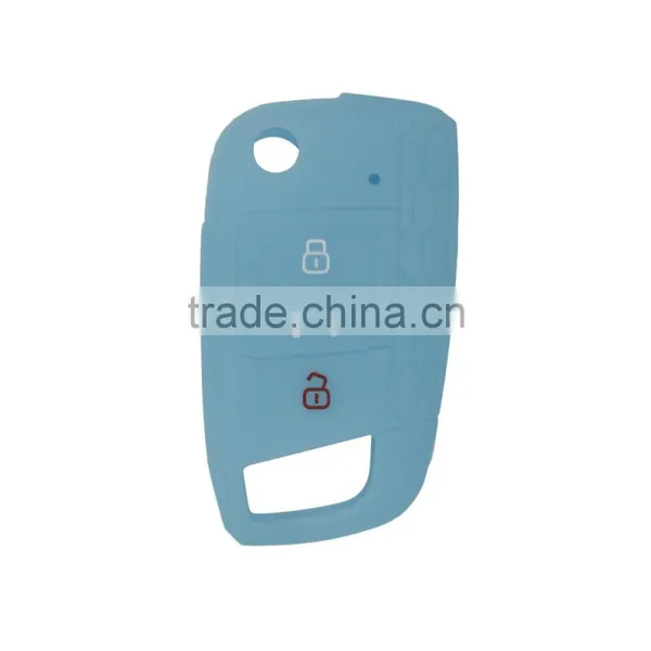 China Factory Manufacturer Sales Custom Car Key Rubber Silicone Cover for VW photo-3