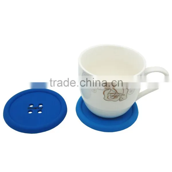 Hot Selling Customize Pattern Best Quality Insulation Useful Silicone Bottle Coaster for Home photo-3