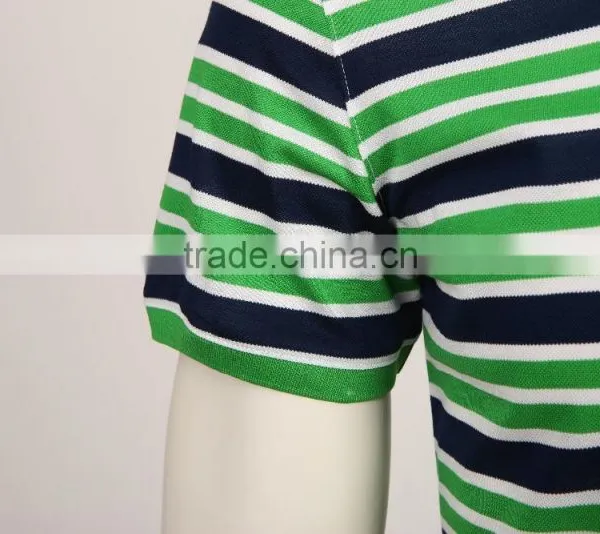 Fashion Designe Colorful Striped T-shirt photo-5