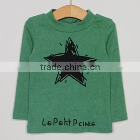 Children Long Sleeve Printing Thickening Round Neck T Shirts photo-2