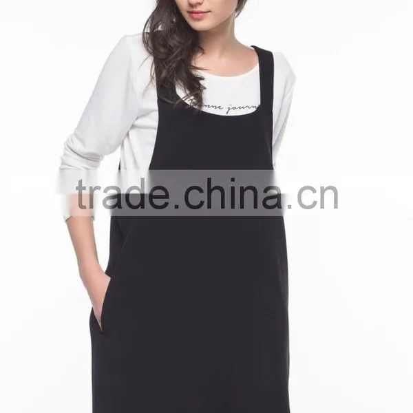 Fashion Style Suspender Skirt Black Mini Skirt Ladies Short Skirt Designs photo-5