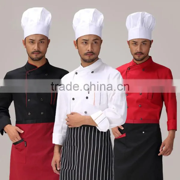 Classic Restaurant Uniforms/Waiter/Chef Jacket Cook Service OEM photo-4