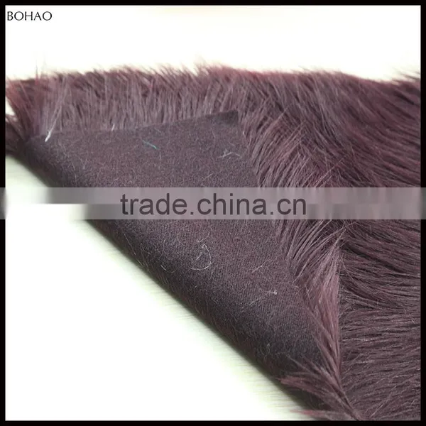 Plush Type Mongolian Fur Fabric photo-2