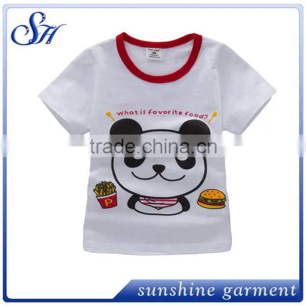 China Factory Wholesale Kids Shirt Sleeve White t Shirts photo-6