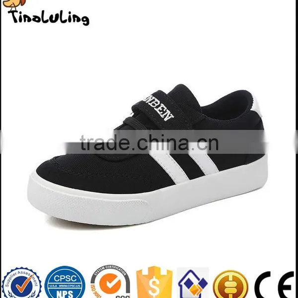 2017 New Arrival Canvas Design Unisex Kids Sport Shoes Wholesale photo-4