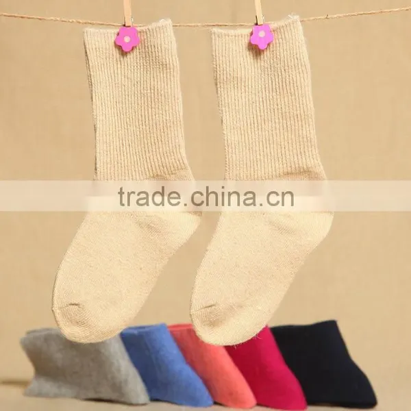 Zm52953a 2016 Winter Thick Socks Wholesale Solid Color Baby Socks photo-2