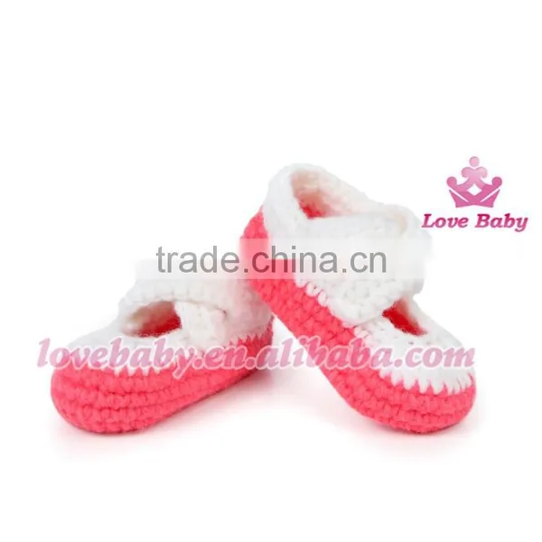 New Arrival Baby Fashion Shoes Knitted Handmade Crochet Baby Shoes photo-3