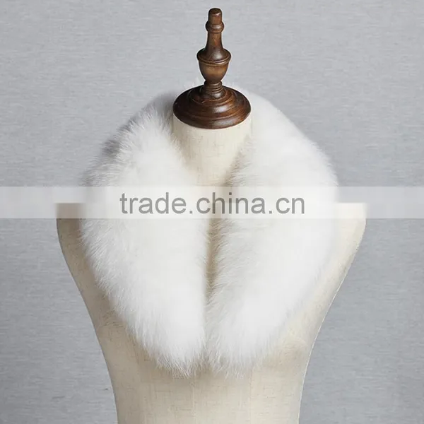 Myfur China Wholesale Genuine Fox Fur Collar for Women Winter Jackets Trim photo-4