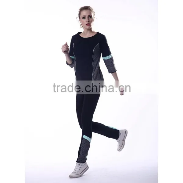 Women's Nylon Track Suit for Running and Jogging