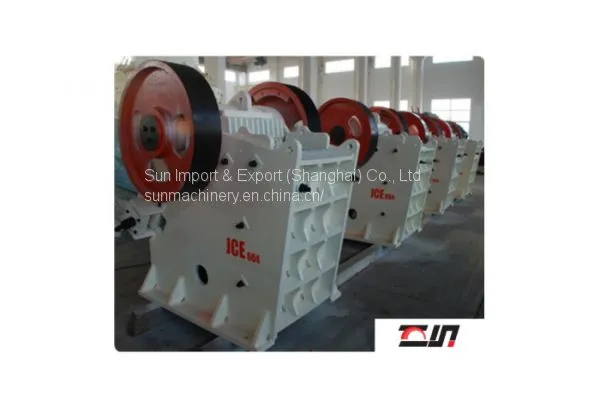 China Supplier Jaw Crusher JCE604 Experienced Manufacturer High Quality Competitive Price