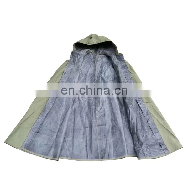 100% Waterproof Windproof Customized Logo Printing Poncho Raincoat photo-2