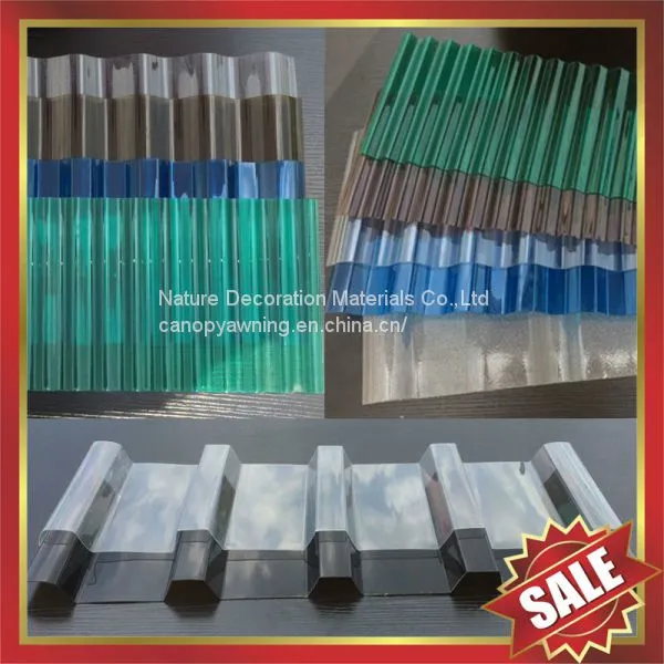 Corrugated pc Sheeting,polycarbonate Corrugated Sheeting,roofing Corrugated Sheet-great Greenhouse and Building Cover! photo-5