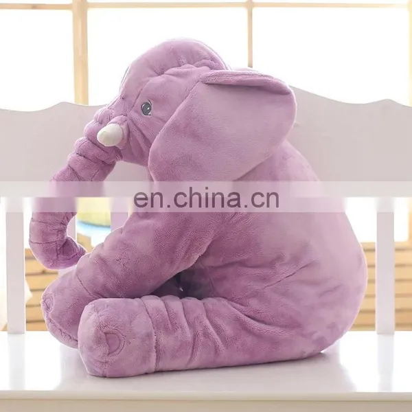 Newest Elephant OEM Dolls Cushion Custom Animal Pillow Plush Toys photo-3