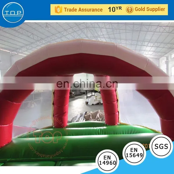 TOP INFLATABLES Hot Selling Bouncy House Inflatable Castle Fish Water Slide photo-3