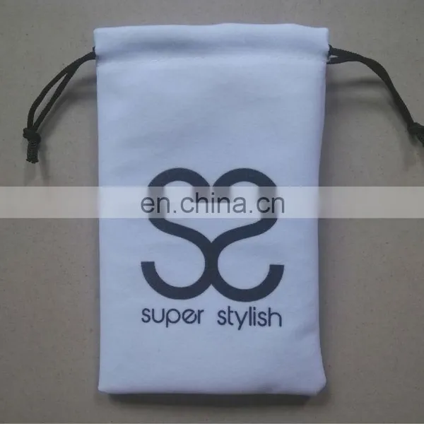 custom drawstring suede pouch promotion drawstring pouch bag