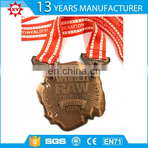 BSCI Factory Supply Cheap Custom Logo Running Award Sport Metal photo-5