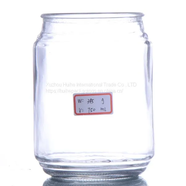 GLASS STORAGE JAR