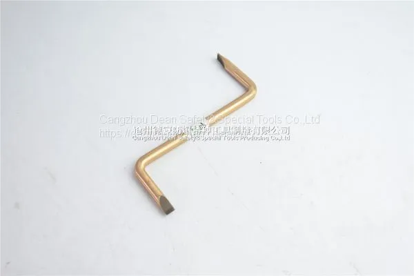 Non Sparking Double End Screwdriver .Copper Alloy Be-cu