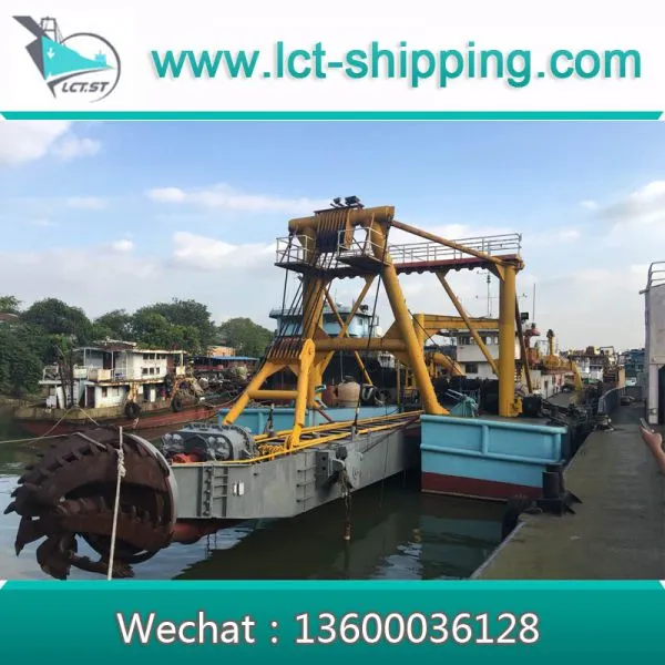 High QualityCutter Suction Dredger With 32.8 Inch Diameter Sand Suction Pipe