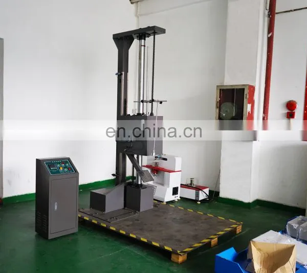 Single-Wing Carton Drop Testing Machine / Package Carton Box Drop Impact Tester Price photo-2