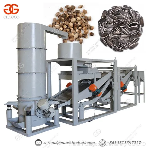 Sunflower seed processing machine Removal of various impurities in sunflower seed raw materials