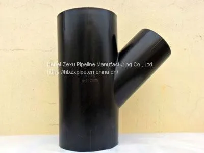 Stainless Steel Fitting Y-type Clamp Tee Diameter DN15-DN2000 photo-2