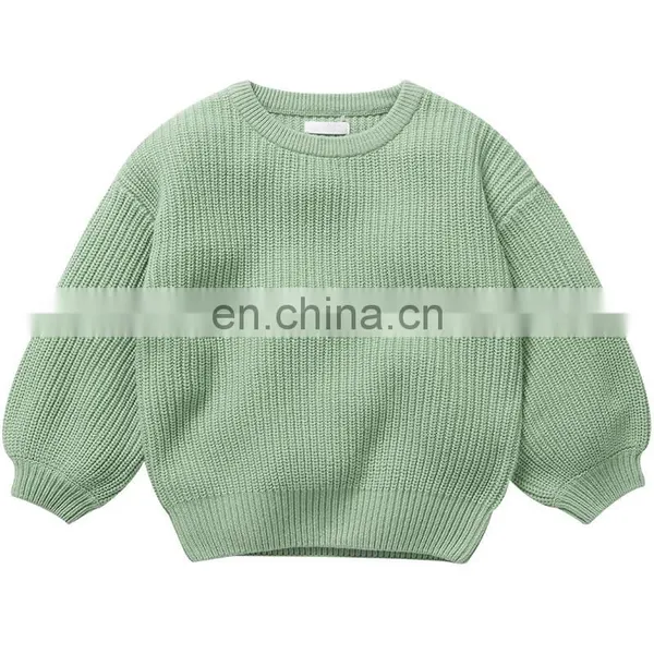 Fashion Long Sleeve Winter Sweaters Mom and me Hand Knitted Sweaters