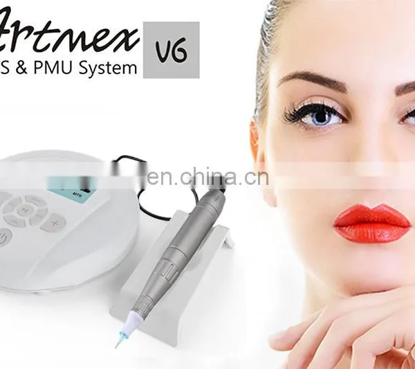Artmex V6 Portable Digital Eyebrow Embroidery Lip-line Eye-line Tattoo Permanent Makeup Machine With Digital Control photo-6