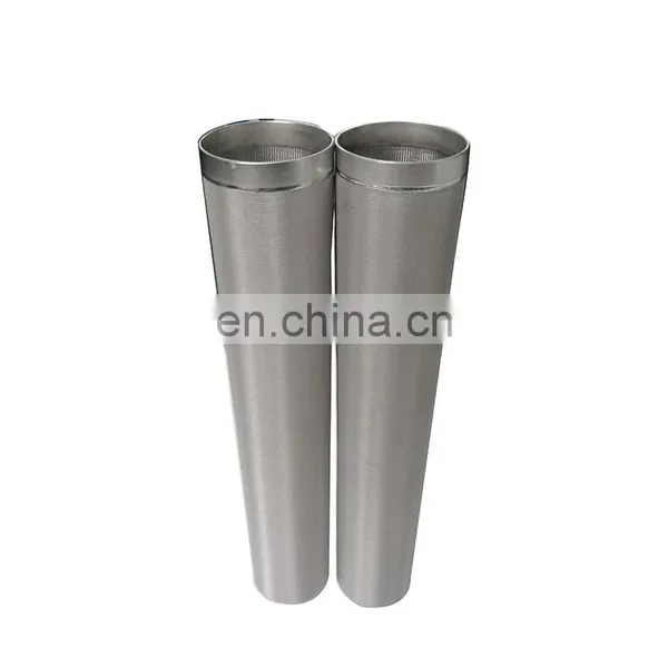 Liquid Filter Usage and Stainless Steel Type Filter Elements / Hastelloy Sinteredporous Metal Filter Tube photo-2