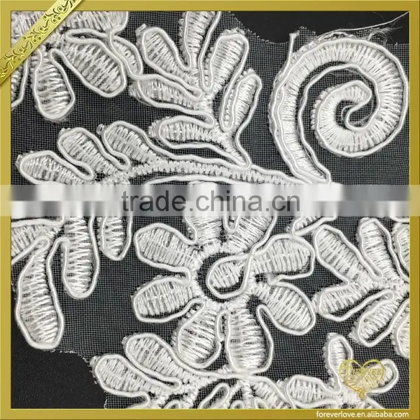 Elastic Crocchet Lace Ribbon Edged For Garments FLL-065 photo-3