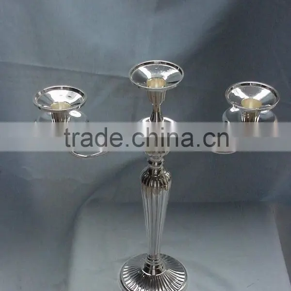 Silver Polished Multiholder Candle Stand photo-2