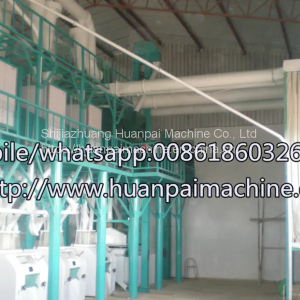 Automatic Complete Corn Maize Grain Rice Milling Machine photo-2