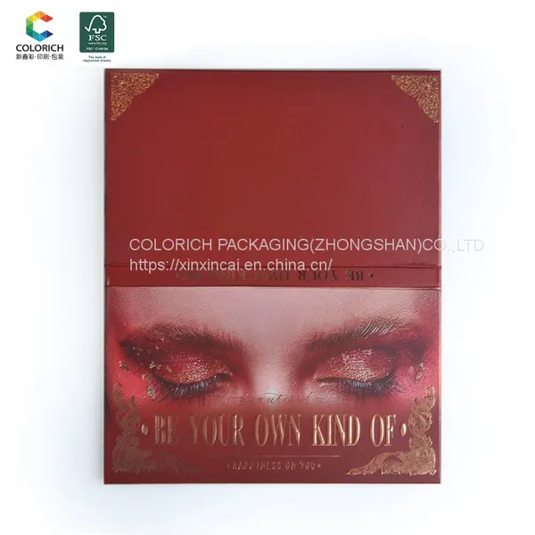 Box With Mirror Makeup Customise Empty Eyeshadow Palette Empty Makeup Palette Clearemptu Make up Pallets photo-5