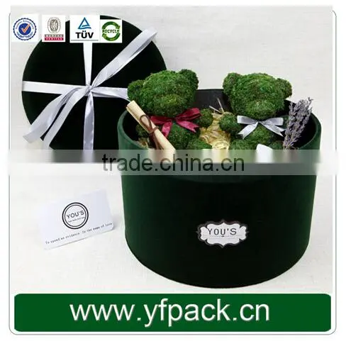 Custom Round Cylinder Gift Packaging Box With Lid photo-2