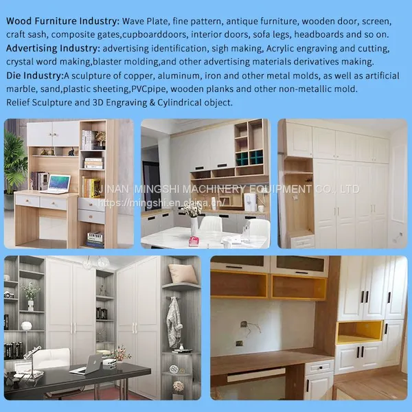 Multi-Functional Wood Cutting Machine for Metal/Wood/Acrylic/PVC/Marble CNC Router photo-5
