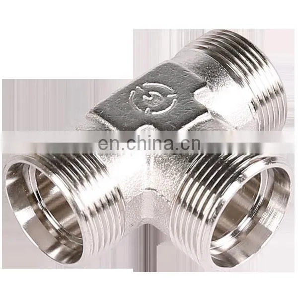 Wholesale T QHH3745.2 SS304 SS316 Stainless Steel Pipe Fitting Quality Tee Pipe Fitting photo-2