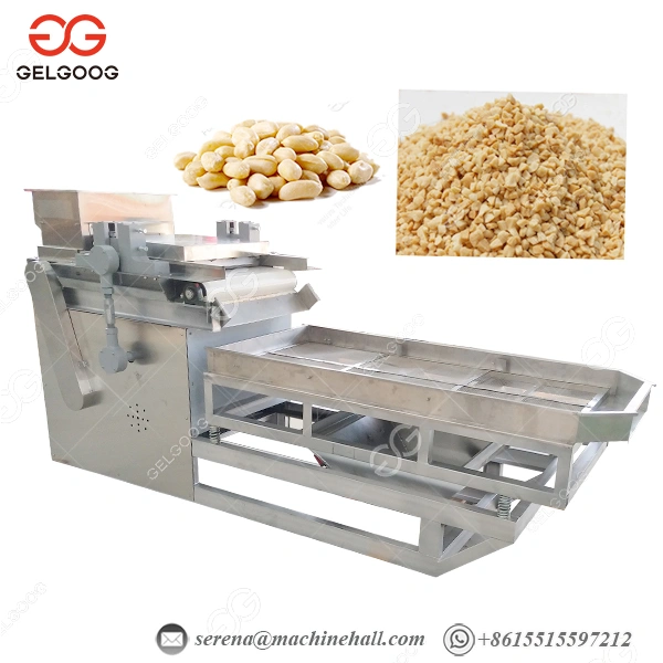 Groundnut Kernel Cutting Machine Hazelnut Crusher 100-200kg/h