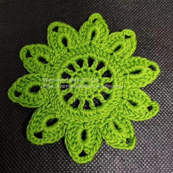 Handcraft Garment Accessories Handmade Cotton Appliques photo-5