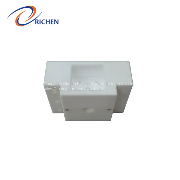 Customized White Plastic Industrial High Precision CNC Machine Parts photo-5