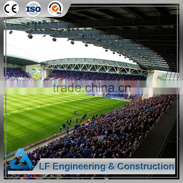 Sunshade Steel Structure Space Frame Football Stadium photo-4