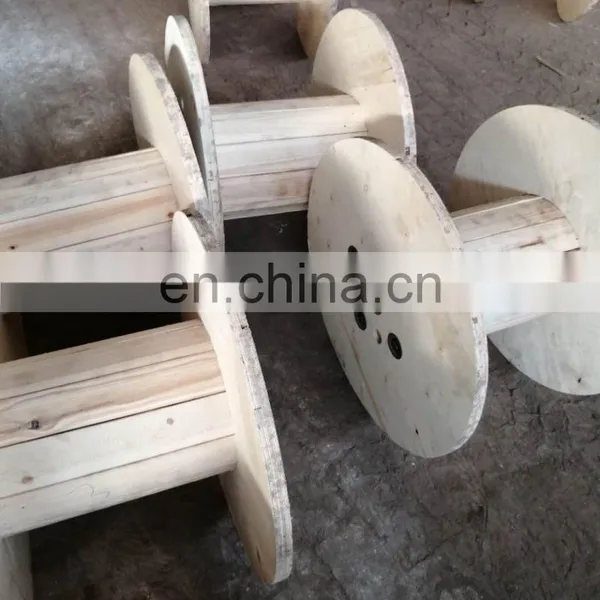 Large Dried Wooden Drum /Wooden Cable Spools /cable Reel photo-5