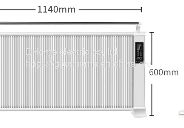 Carbon Fiber Electric Heater Household Vertical Wall Hanging Dual Purpose Office Bathroom Carbon Crystal Heater（Wechat:13510231336）