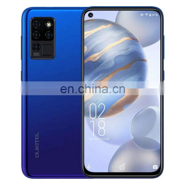 Hong Kong Warehouse Directly Send OUKITEL C21 6.4 Inch 1080x2310 4GB+64GB Android 10.0 4G Mobile Phone photo-3